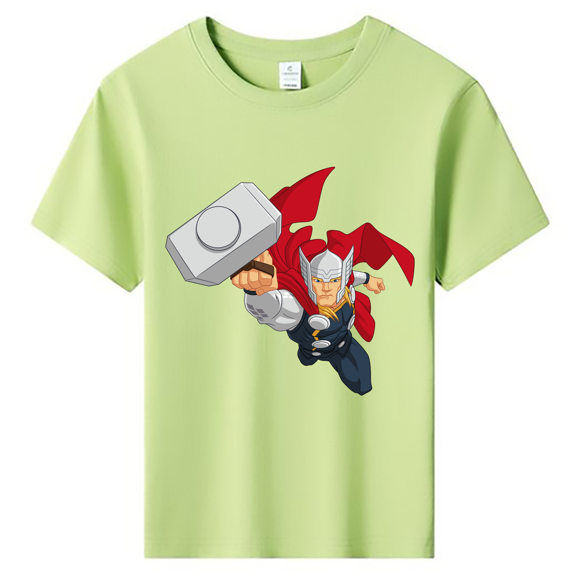 （画像用） アベンジャーズ The Avengers 綿100％キッズTシャツ（フロントプリント）